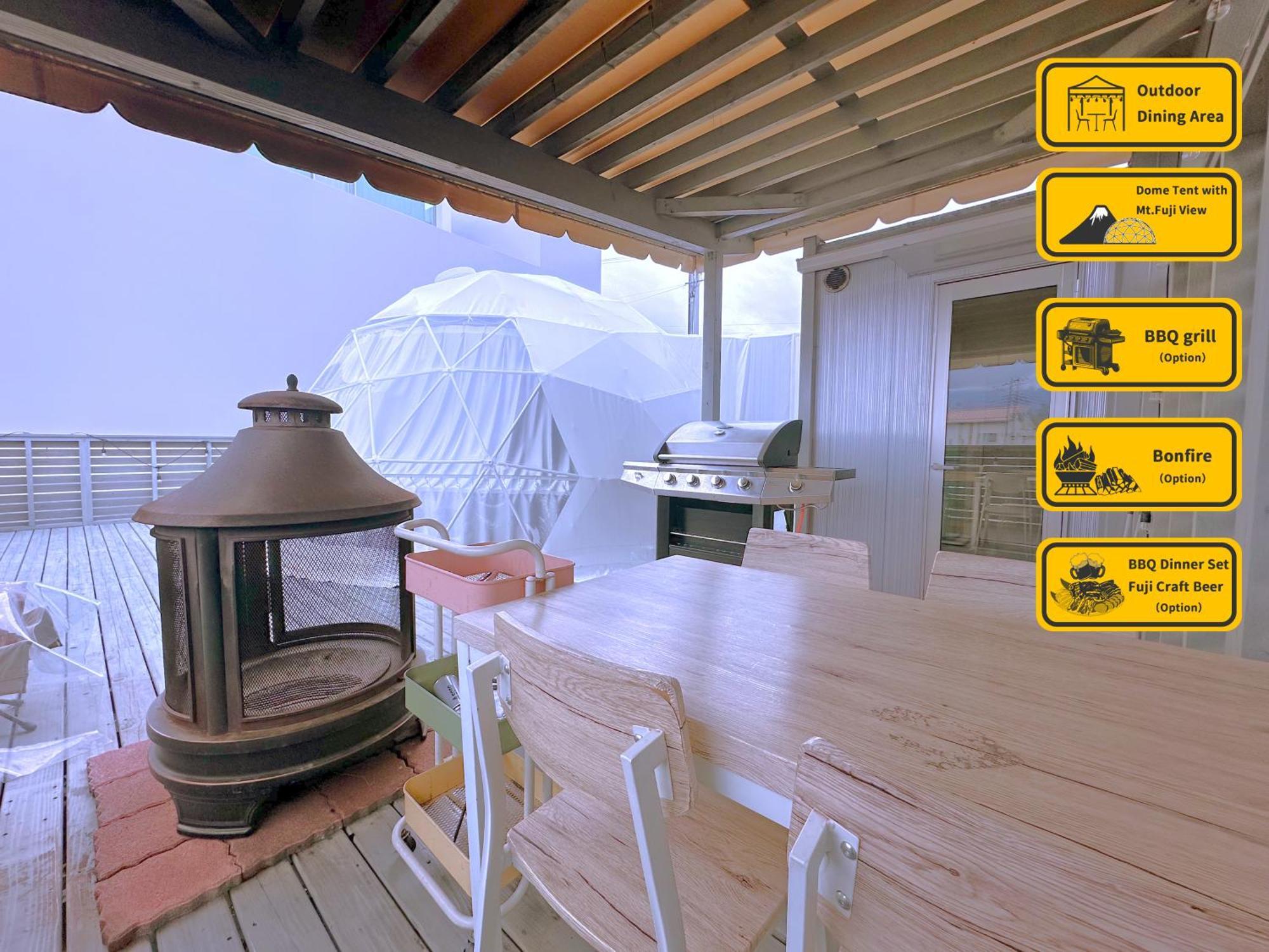Tente de luxe Necoana Glamping Annovillasグランピング